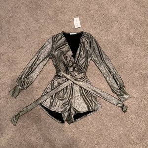 Metallic Romper